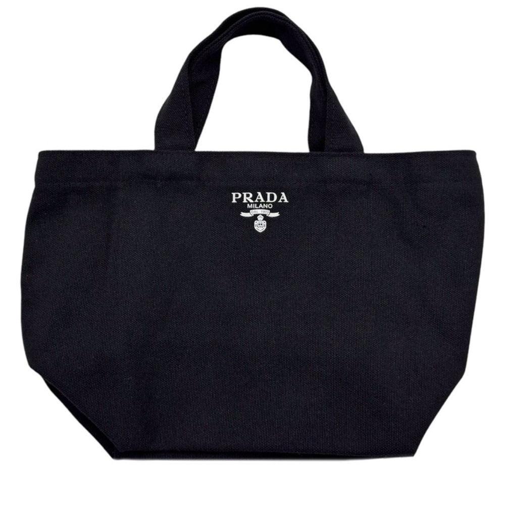 Prada Canvas Black L’ Homme Tote Bag - Picture 2 of 6